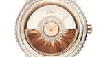 Dior viii grand bal plume model pink gold and white ceramic 38mm